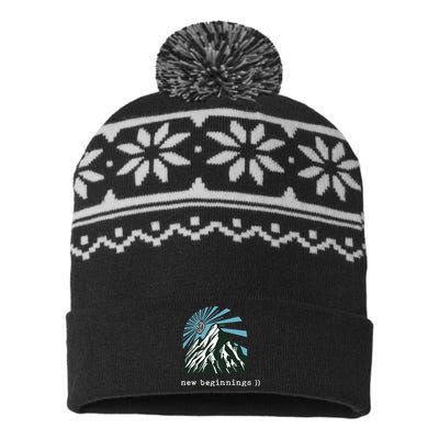 Dame D.O.L.L.A. New Beginnings USA-Made Snowflake Beanie