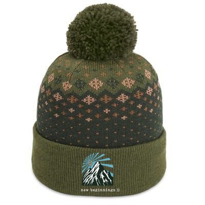 Dame D.O.L.L.A. New Beginnings The Baniff Cuffed Pom Beanie