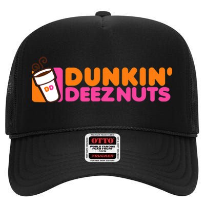 Dunkin Deez Nuts Dunkin Deeznuts High Crown Mesh Back Trucker Hat