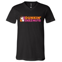 Dunkin Deez Nuts Dunkin Deeznuts V-Neck T-Shirt