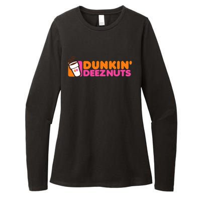 Dunkin Deez Nuts Dunkin Deeznuts Womens CVC Long Sleeve Shirt