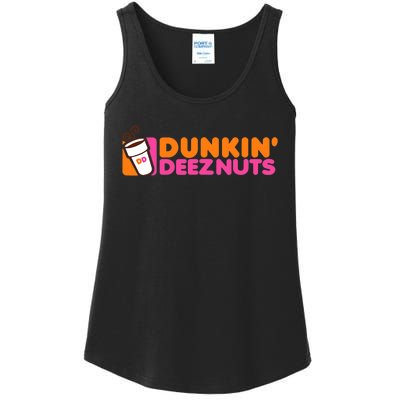 Dunkin Deez Nuts Dunkin Deeznuts Ladies Essential Tank