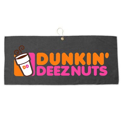 Dunkin Deez Nuts Dunkin Deeznuts Large Microfiber Waffle Golf Towel