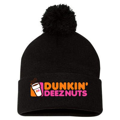 Dunkin Deez Nuts Dunkin Deeznuts Pom Pom 12in Knit Beanie