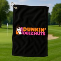 Dunkin Deez Nuts Dunkin Deeznuts Golf Towel