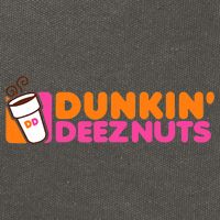 Dunkin Deez Nuts Dunkin Deeznuts Cotton Canvas Backpack