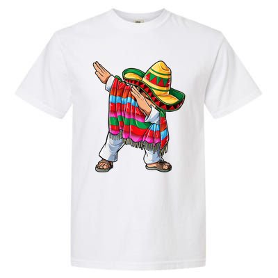 Dabbing Dab Nacho Average Dad Mexican Sombrero Father Cinco De Mayo Daddy Fiesta Garment-Dyed Heavyweight T-Shirt