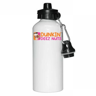 Dunkin Deez Nuts Coffee Bag Aluminum Water Bottle