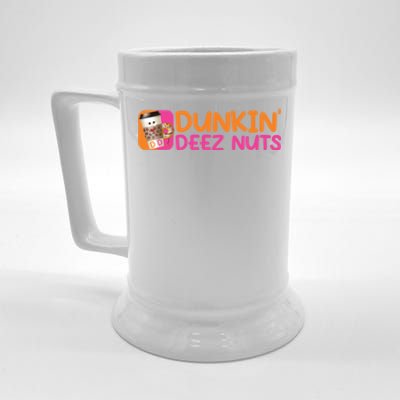 Dunkin Deez Nuts Coffee Bag Beer Stein