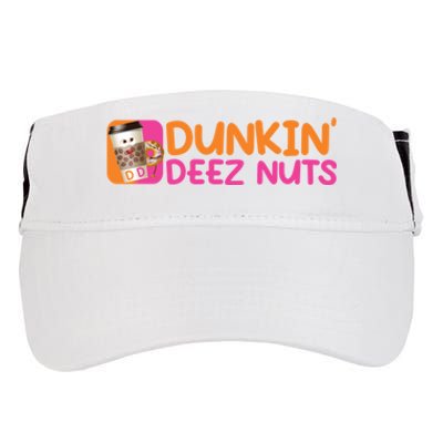 Dunkin Deez Nuts Coffee Bag Adult Drive Performance Visor