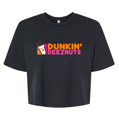 Dunkin Deez Nuts Dunkin Deeznuts Bella+Canvas Jersey Crop Tee