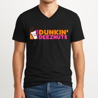 Dunkin Deez Nuts Dunkin Deeznuts V-Neck T-Shirt