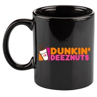 Dunkin Deez Nuts Dunkin Deeznuts 11oz C Handle Ceramic Mug