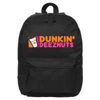 Dunkin Deez Nuts Dunkin Deeznuts 16 in Basic Backpack