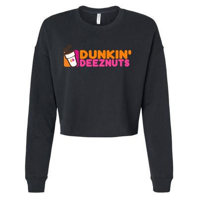 Dunkin Deez Nuts Dunkin Deeznuts Cropped Pullover Crew