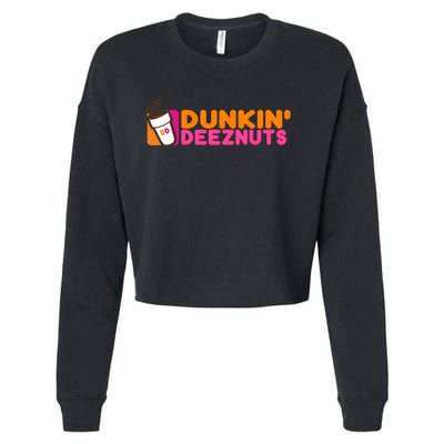 Dunkin Deez Nuts Dunkin Deeznuts Cropped Pullover Crew