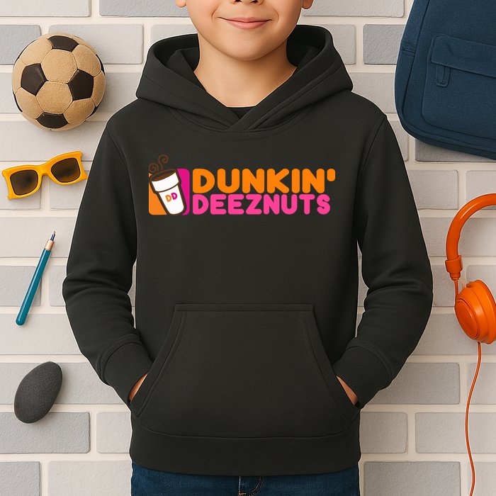 Dunkin Deez Nuts Dunkin Deeznuts Kids Hoodie