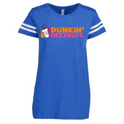 Dunkin Deez Nuts Dunkin Deeznuts Enza Ladies Jersey Football T-Shirt