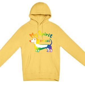 Dachshund Dog Novelty For Dachshund Lovers Gift Premium Pullover Hoodie