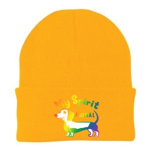 Dachshund Dog Novelty For Dachshund Lovers Gift Knit Cap Winter Beanie