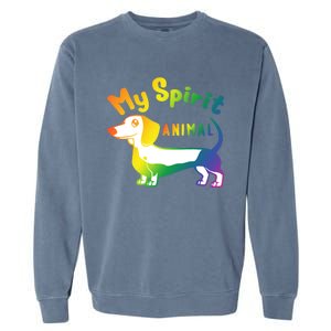 Dachshund Dog Novelty For Dachshund Lovers Gift Garment-Dyed Sweatshirt