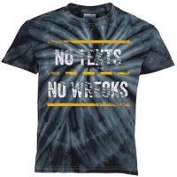 Distracted Driving No Texts No Wrecks Texting Driving Kids Tie-Dye T-Shirt