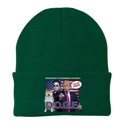 Doge Department Of Government Efficiency Knit Cap Winter Beanie