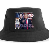 Doge Department Of Government Efficiency Sustainable Bucket Hat