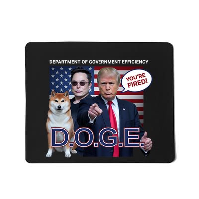 Doge Department Of Government Efficiency Mousepad