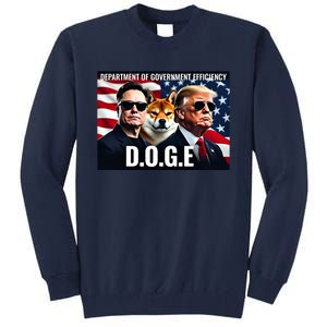 Doge Department Of Government Efficiency Tall Sweatshirt