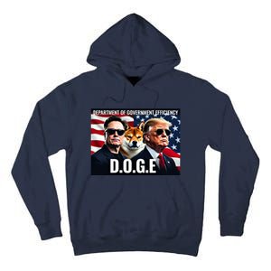 Doge Department Of Government Efficiency Tall Hoodie