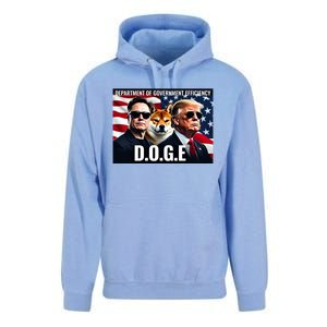 Doge Department Of Government Efficiency Unisex Surf Hoodie