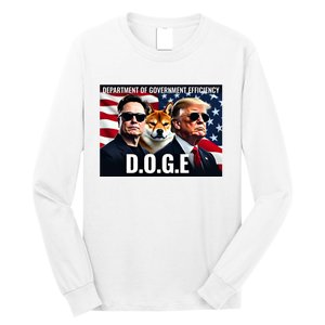 Doge Department Of Government Efficiency Long Sleeve Shirt