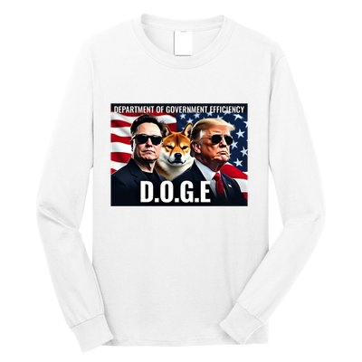 Doge Department Of Government Efficiency Long Sleeve Shirt