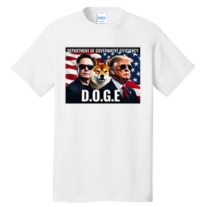 Doge Department Of Government Efficiency Tall T-Shirt