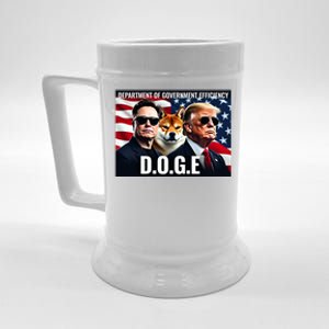 Doge Department Of Government Efficiency Beer Stein