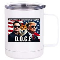 Doge Department Of Government Efficiency 12 oz Stainless Steel Tumbler Cup