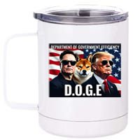 Doge Department Of Government Efficiency 12 oz Stainless Steel Tumbler Cup