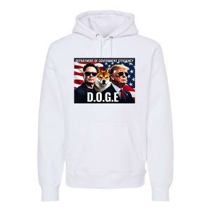 Doge Department Of Government Efficiency Premium Hoodie