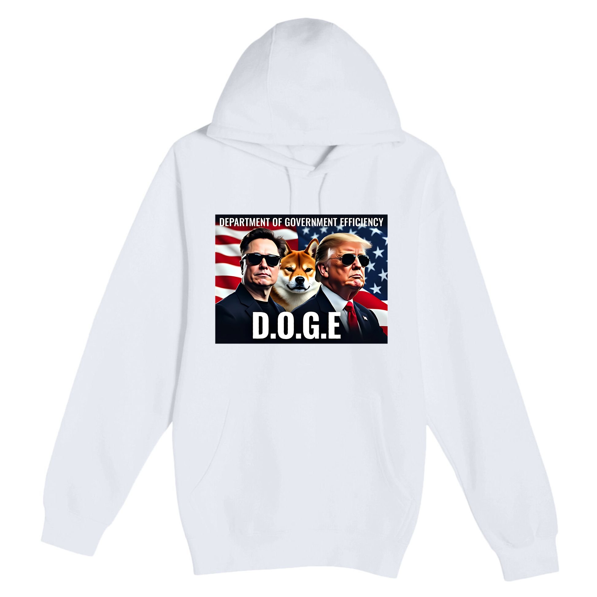 Doge Department Of Government Efficiency Premium Pullover Hoodie
