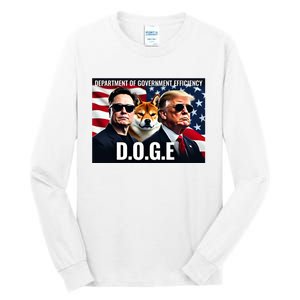 Doge Department Of Government Efficiency Tall Long Sleeve T-Shirt