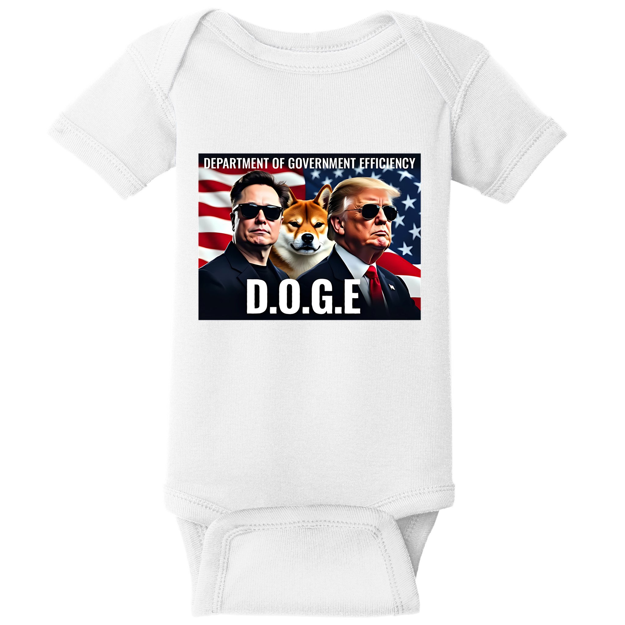 Doge Department Of Government Efficiency Baby Bodysuit