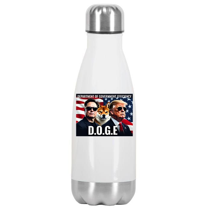 Doge Department Of Government Efficiency Stainless Steel Insulated Water Bottle