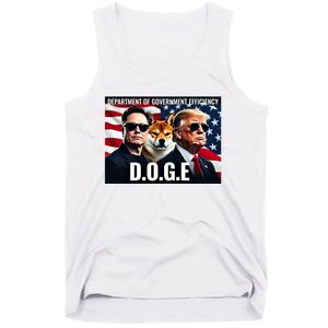 Doge Department Of Government Efficiency Tank Top