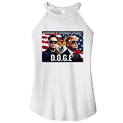 Doge Department Of Government Efficiency Women's Perfect Tri Rocker Tank