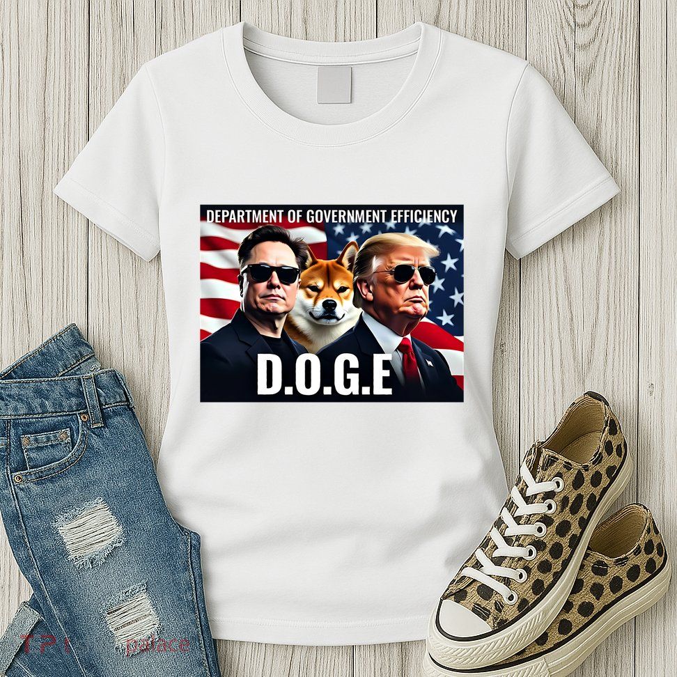 Doge Department Of Government Efficiency Womens T-Shirt