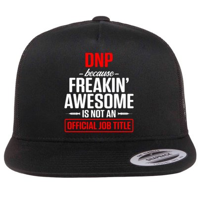 Dnp Doctor Of Nursing Practice Job Title Rn Nurse Gift Flatbill Hat
