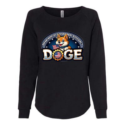 Doge Department Of Government Efficiency Womens California Wash Sweatshirt