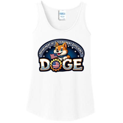 Doge Department Of Government Efficiency Ladies Essential Tank