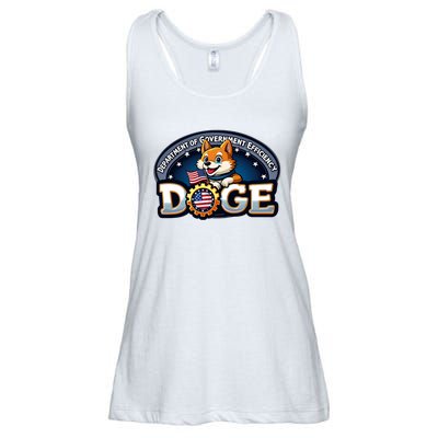 Doge Department Of Government Efficiency Ladies Essential Flowy Tank